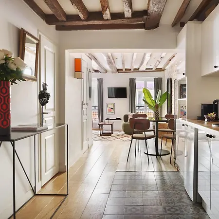 Apartmán 4 Personnes Louvre Montorgueil *